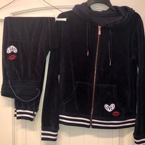 Betsy Johnson sweat suit